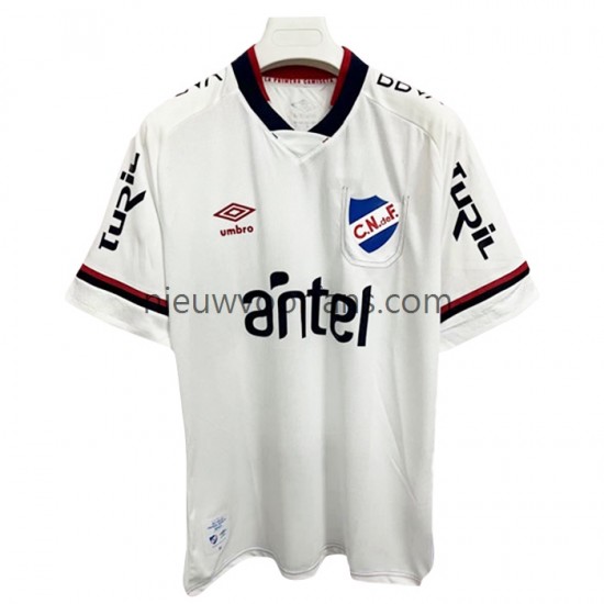 Club Nacional Heren Shirt met Bedrukking Thuis 2022-2023 Korte Mouw