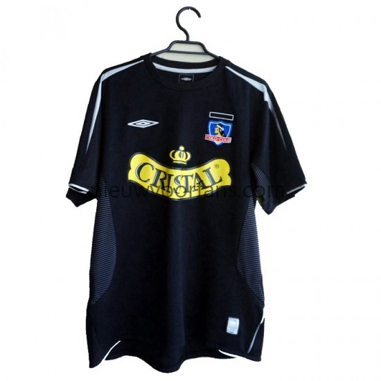 Colo-Colo Heren Shirt met Bedrukking Retro Uit 2006 Korte Mouw