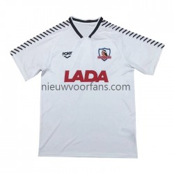 Colo-Colo Heren Shirt met Bedrukking 1992 Retro Thuis Korte Mouw