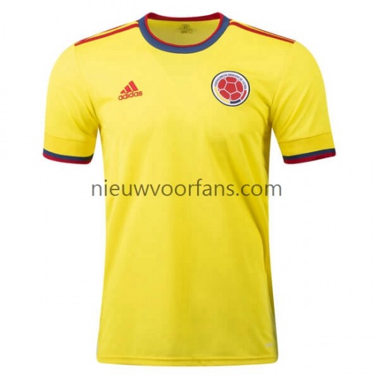 Colombia Heren Shirt met Bedrukking 2020-2021 Thuis Korte Mouw
