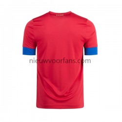 Costa Rica Heren Shirt met Bedrukking Thuis WK 2022 Korte Mouw