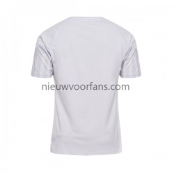 Denemarken Heren Shirt met Bedrukking Uit WK 2022 Korte Mouw