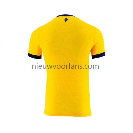 Ecuador Heren Shirt met Bedrukking Thuis WK 2022 Korte Mouw