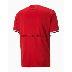 Egypte Heren Shirt met Bedrukking Thuis 2022 Korte Mouw