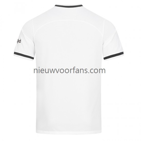 Eintracht Frankfurt Heren Shirt met Bedrukking Thuis 2022-2023 Korte Mouw
