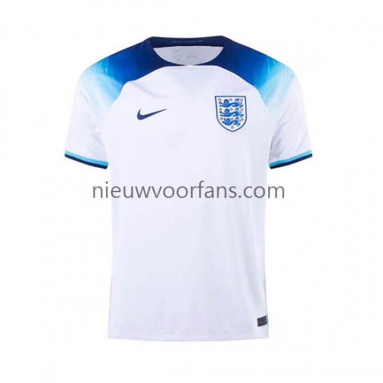 Engeland Heren Shirt met Bedrukking Thuis WK 2022 Korte Mouw