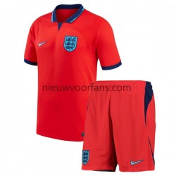 Engeland Kind Shirt met Bedrukking Uit WK 2022 Korte Mouw