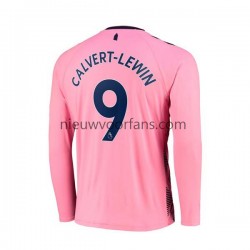 Everton Heren Shirt met Bedrukking Calvert-Lewin 9 Uit 2022-2023 Lange Mouw