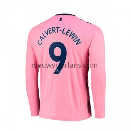 Everton Heren Shirt met Bedrukking Calvert-Lewin 9 Uit 2022-2023 Lange Mouw