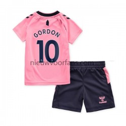 Everton Kind Shirt met Bedrukking Gordon 10 Uit 2022-2023 Korte Mouw