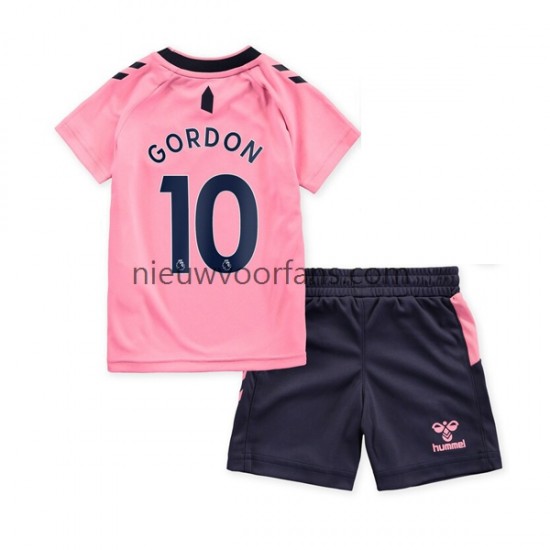 Everton Kind Shirt met Bedrukking Gordon 10 Uit 2022-2023 Korte Mouw