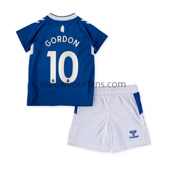 Everton Kind Shirt met Bedrukking Gordon 10 Thuis 2022-2023 Korte Mouw