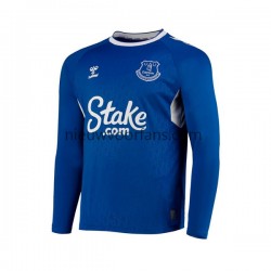 Everton Heren Shirt met Bedrukking Thuis 2022-2023 Lange Mouw