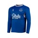 Everton Heren Shirt met Bedrukking Thuis 2022-2023 Lange Mouw