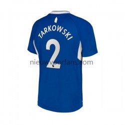 Everton Heren Shirt met Bedrukking James Tarkowski 2 Thuis 2022-2023 Korte Mouw