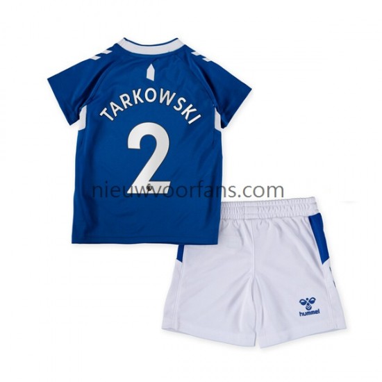 Everton Kind Shirt met Bedrukking James Tarkowski 2 Thuis 2022-2023 Korte Mouw
