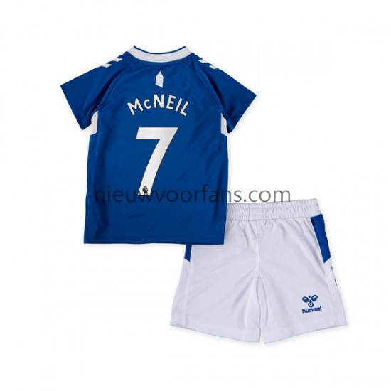 Everton Kind Shirt met Bedrukking McNeil 7 Thuis 2022-2023 Korte Mouw