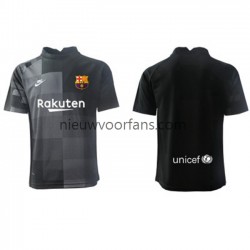 FC Barcelona Heren Shirt met Bedrukking Doelman Uit 2021-2022 Korte Mouw