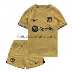 FC Barcelona Kind Shirt met Bedrukking Uit 2022-2023 Korte Mouw