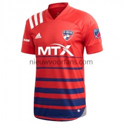 FC Dallas Heren Shirt met Bedrukking 2021 Thuis Korte Mouw
