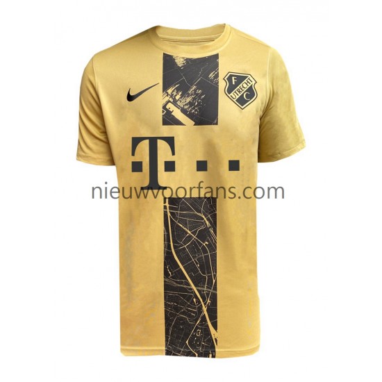 FC Utrecht Heren Shirt met Bedrukking Derde 2021-2022 Korte Mouw