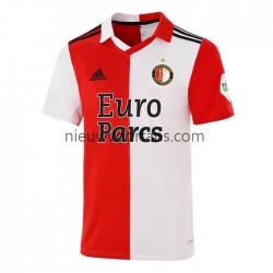Feyenoord Rotterdam Heren Shirt met Bedrukking Thuis 2022-2023 Korte Mouw