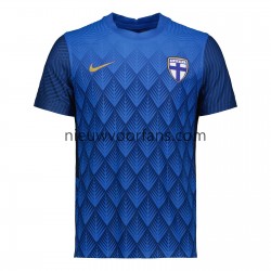 Finland Heren Shirt met Bedrukking Uit 2022 Korte Mouw