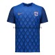 Finland Heren Shirt met Bedrukking Uit 2022 Korte Mouw
