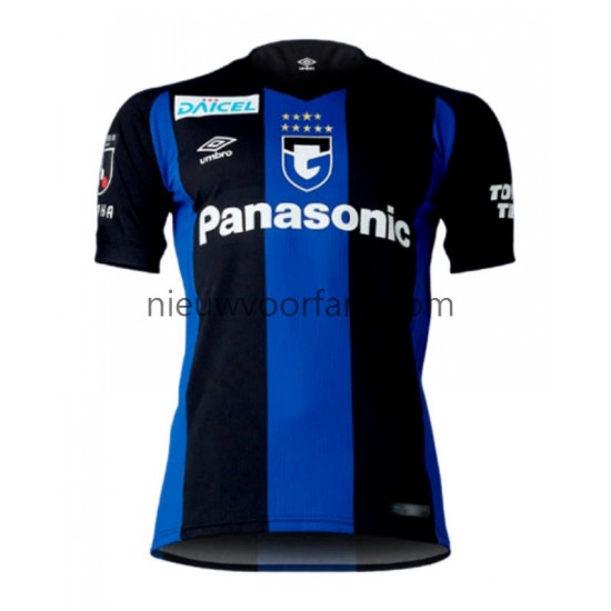 Heren Shirt met Bedrukking Gamba Osaka Thuis 2022 Korte Mouw