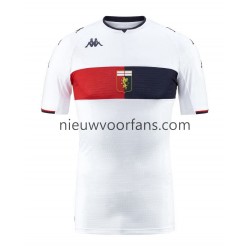 Genoa Heren Shirt met Bedrukking Uit 2021-2022 Korte Mouw