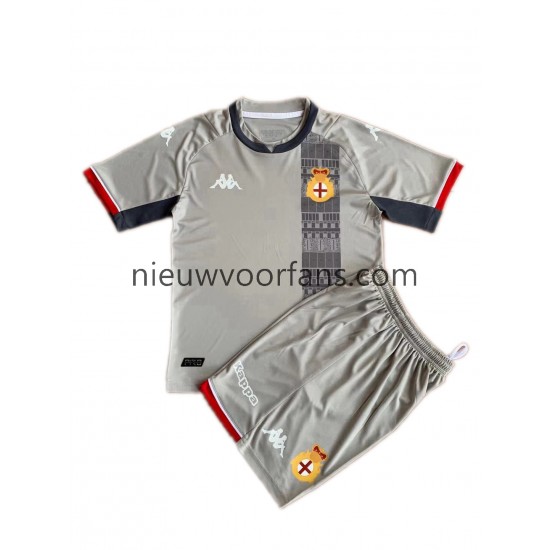 Genoa Kind Shirt met Bedrukking Derde 2021-2022 Korte Mouw