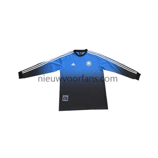 Duitsland Heren Shirt met Bedrukking Doelman Retro Thuis 2002 Lange Mouw