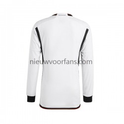 Duitsland Heren Shirt met Bedrukking Thuis WK 2022 Lange Mouw