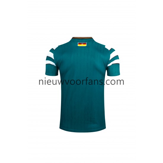 Duitsland Heren Shirt met Bedrukking 1996 Retro Uit Korte Mouw