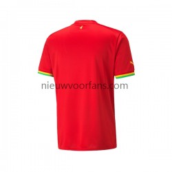 Ghana Heren Shirt met Bedrukking Uit WK 2022 Korte Mouw