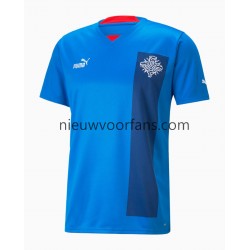 IJsland Heren Shirt met Bedrukking Thuis 2022 Korte Mouw