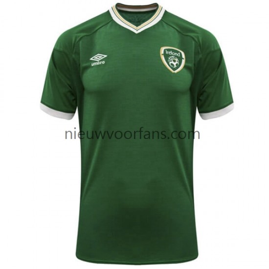 Ierland Heren Shirt met Bedrukking 2021 Thuis Korte Mouw