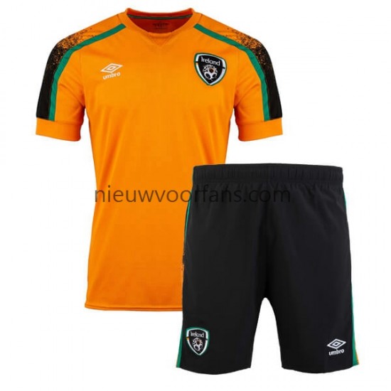 Ierland Kind Shirt met Bedrukking Uit 2022 Korte Mouw