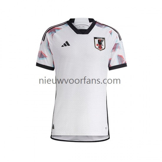 Japan Heren Shirt met Bedrukking Uit WK 2022 Korte Mouw