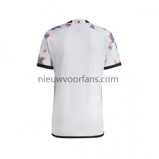 Japan Heren Shirt met Bedrukking Uit WK 2022 Korte Mouw