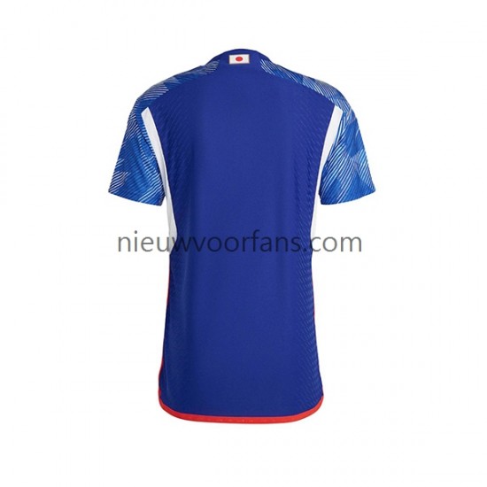 Japan Heren Shirt met Bedrukking Thuis WK 2022 Korte Mouw