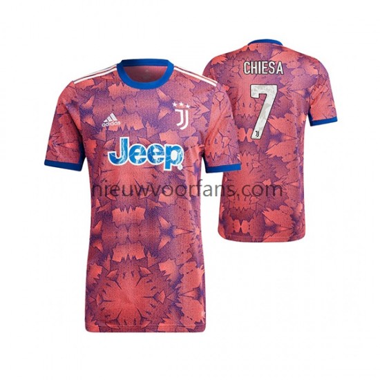 Juventus Heren Shirt met Bedrukking Federico Chiesa 7 Derde 2022-2023 Korte Mouw