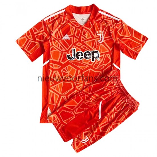 Juventus Kind Shirt met Bedrukking Doelman Uit 2022-2023 Korte Mouw