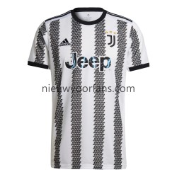 Juventus Heren Shirt met Bedrukking Thuis 2022-2023 Korte Mouw