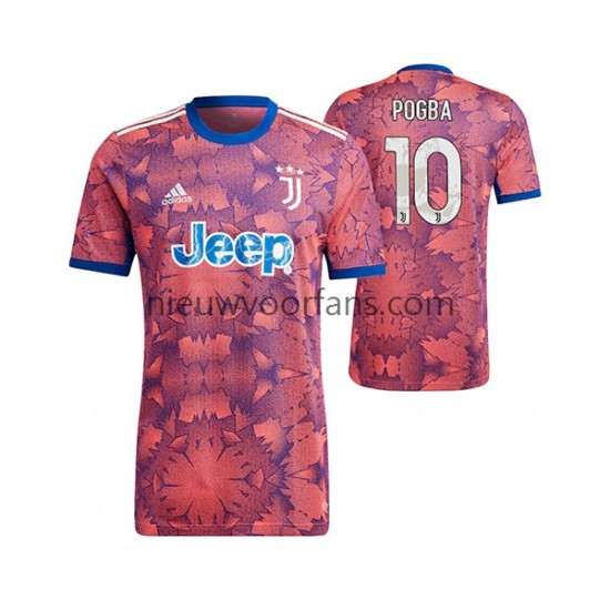 Juventus Heren Shirt met Bedrukking Paul Pogba 10 Derde 2022-2023 Korte Mouw