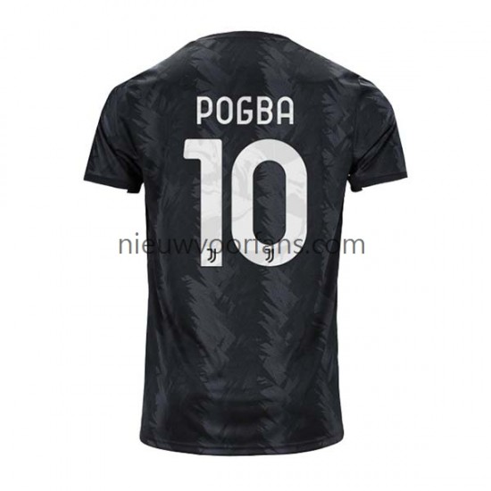 Juventus Heren Shirt met Bedrukking Pogba 10 Uit 2022-2023 Korte Mouw