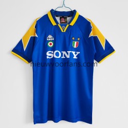 Juventus Heren Shirt met Bedrukking Retro Uit 1995-1996 Korte Mouw