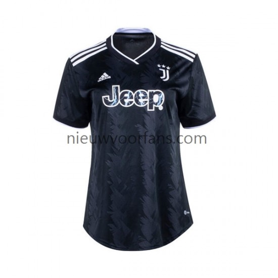 Juventus Dames Shirt met Bedrukking Uit 2022-2023 Korte Mouw