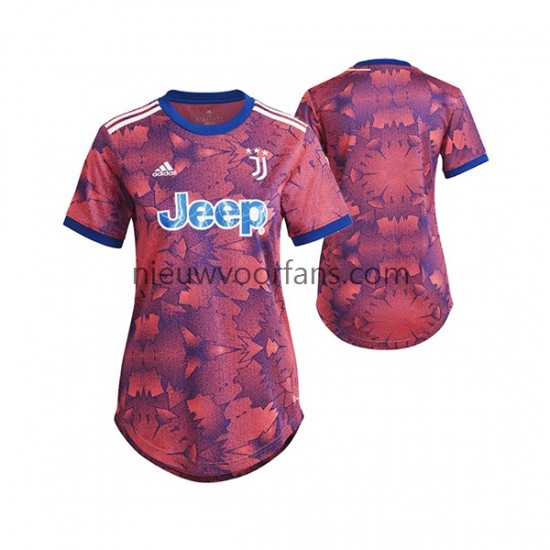 Juventus Dames Shirt met Bedrukking Derde 2022-2023 Korte Mouw