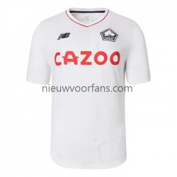 LOSC Lille Heren Shirt met Bedrukking Uit 2022-2023 Korte Mouw